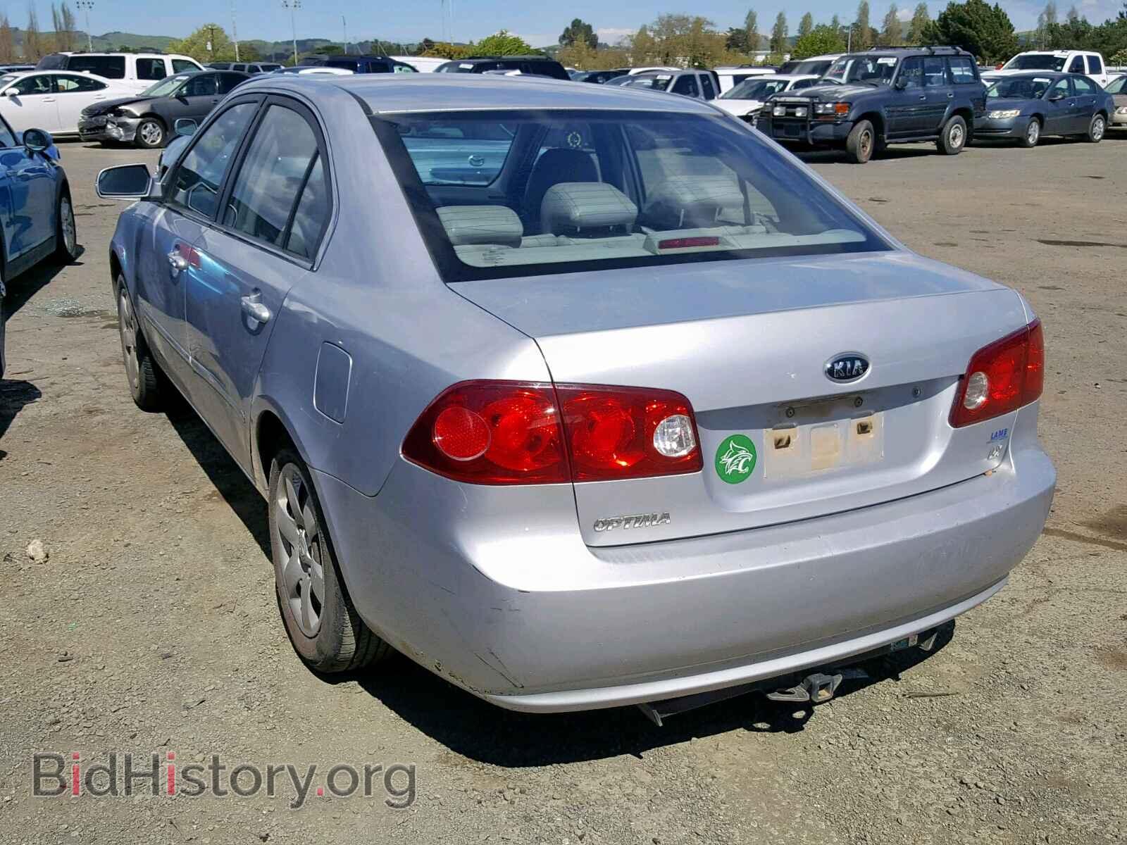 2006 KIA OPTIMA - VIN: KNAGE123865066592 - Фото 3