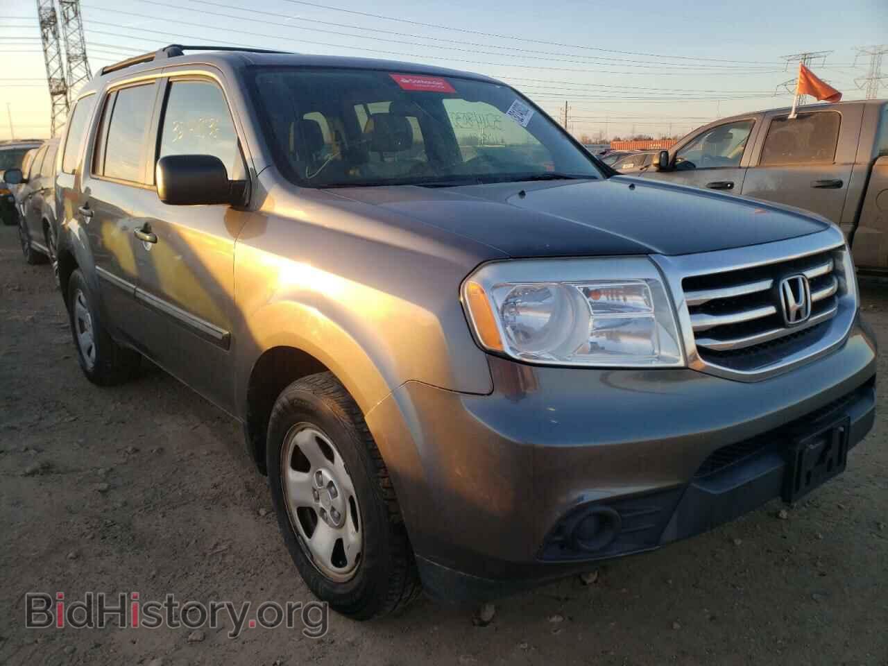 Photo 5FNYF3H21DB037963 - HONDA PILOT 2013