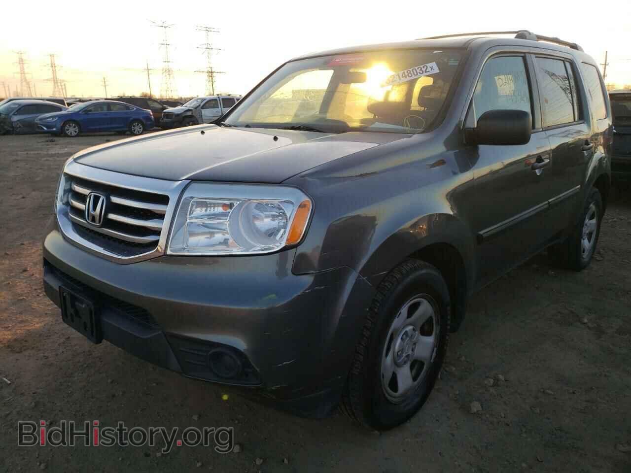 2013 HONDA PILOT - VIN: 5FNYF3H21DB037963 - Фото 2