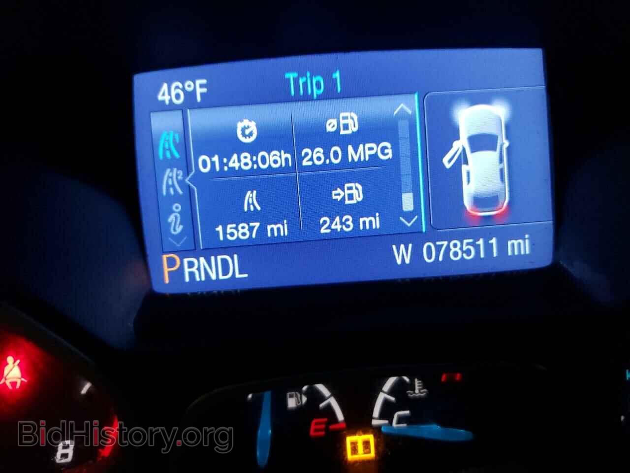 2014 FORD FOCUS - VIN: 1FADP3K26EL347020 - Фото 8