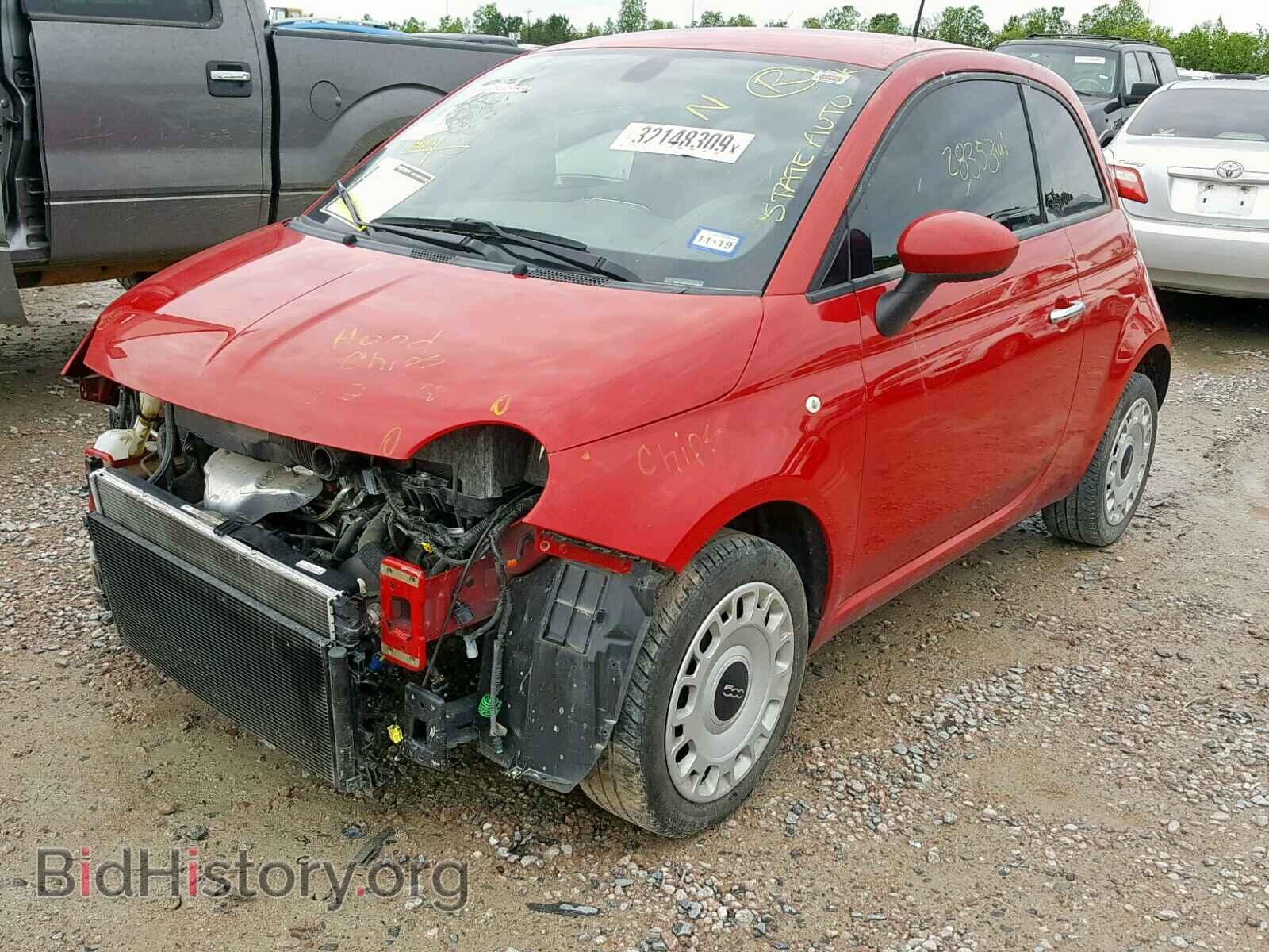 2016 FIAT 500 - VIN: 3C3CFFAR0GT122273 - Фото 2