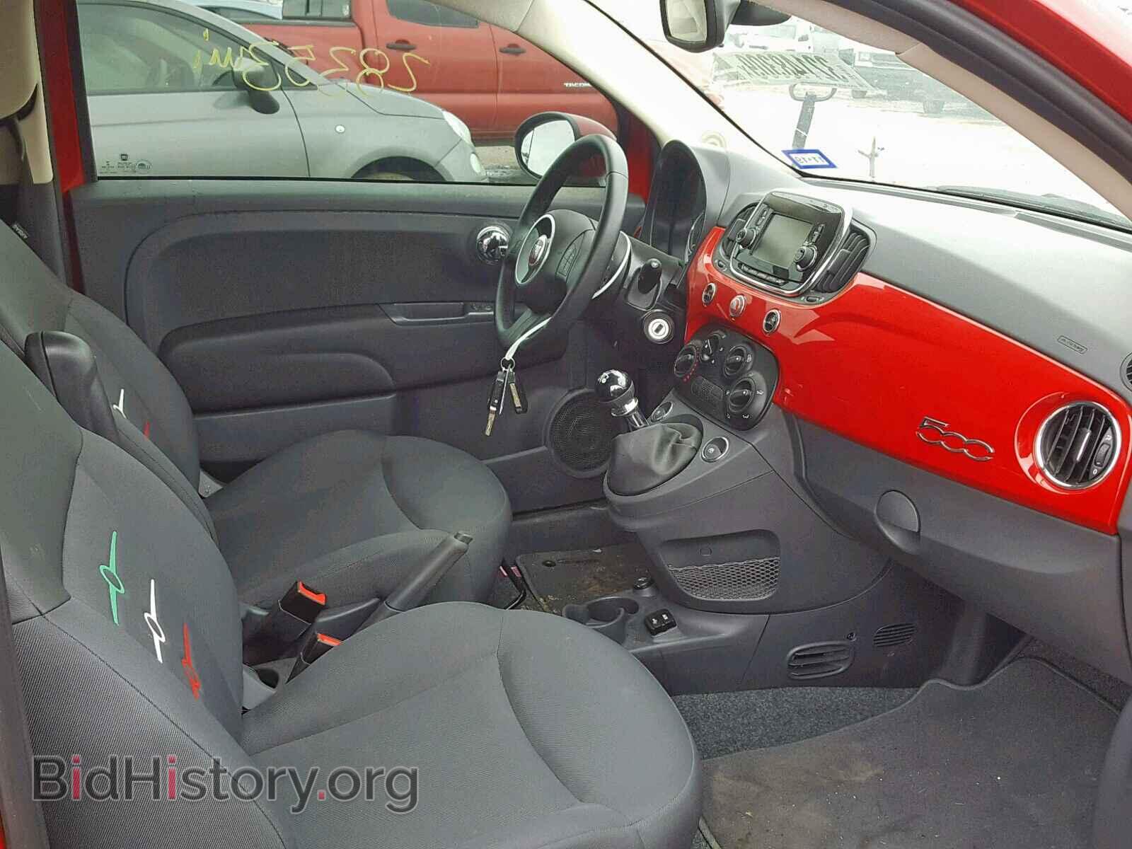2016 FIAT 500 - VIN: 3C3CFFAR0GT122273 - Фото 5