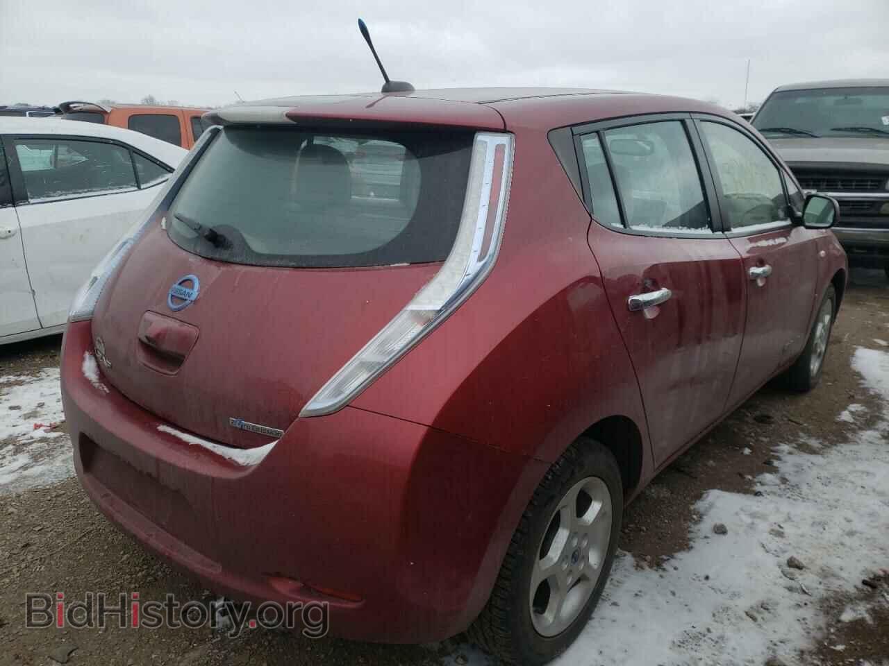 2012 NISSAN LEAF - VIN: JN1AZ0CP4CT017571 - Фото 4