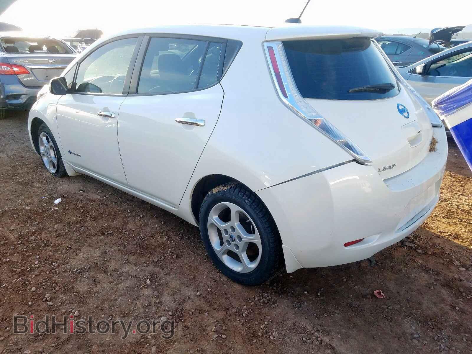 2013 NISSAN LEAF - VIN: 1N4AZ0CP3DC411826 - Фото 3