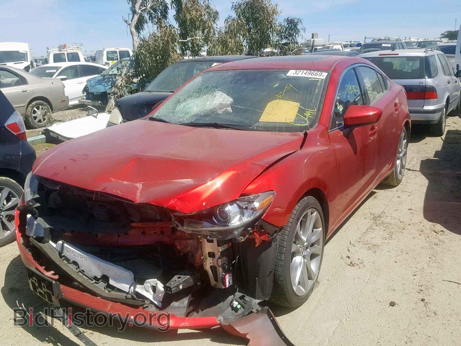 2015 MAZDA 6 - VIN: JM1GJ1W57F1220002 - Фото 2