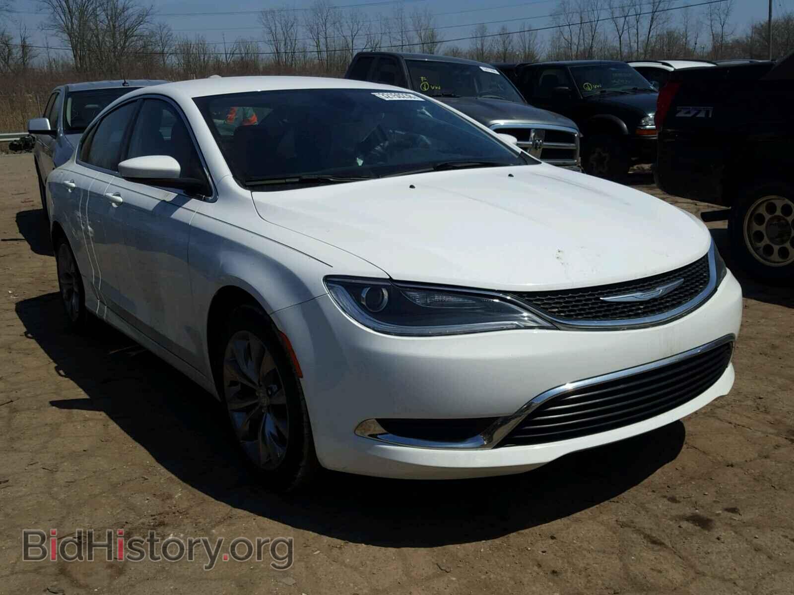 Фотография 1C3CCCAB7FN680940 - CHRYSLER 200 2015