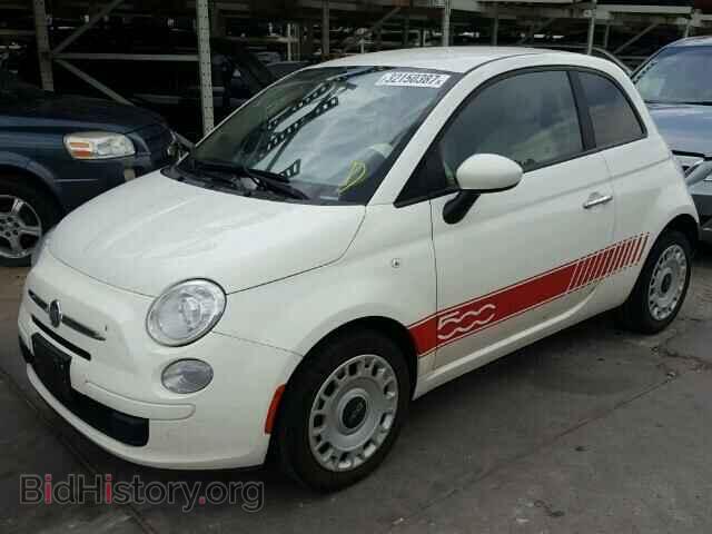 2012 FIAT 500 - VIN: 3C3CFFARXCT186671 - Фото 2