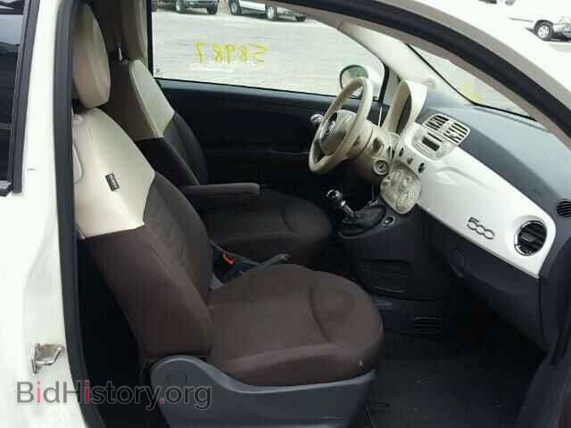 2012 FIAT 500 - VIN: 3C3CFFARXCT186671 - Фото 5