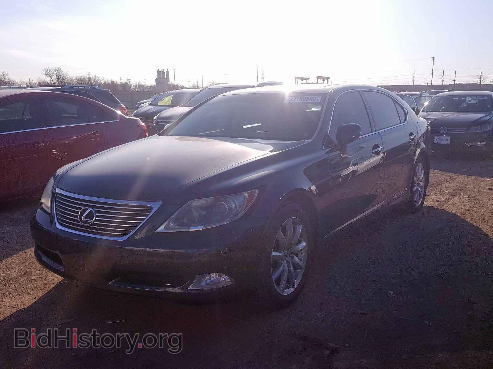 2007 LEXUS LS460 - VIN: JTHGL46F675001254 - Фото 2