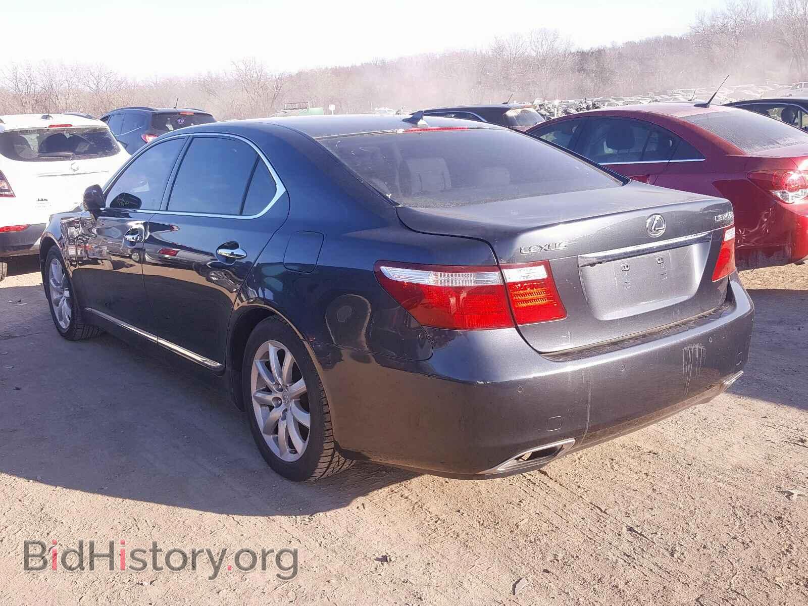 2007 LEXUS LS460 - VIN: JTHGL46F675001254 - Фото 3