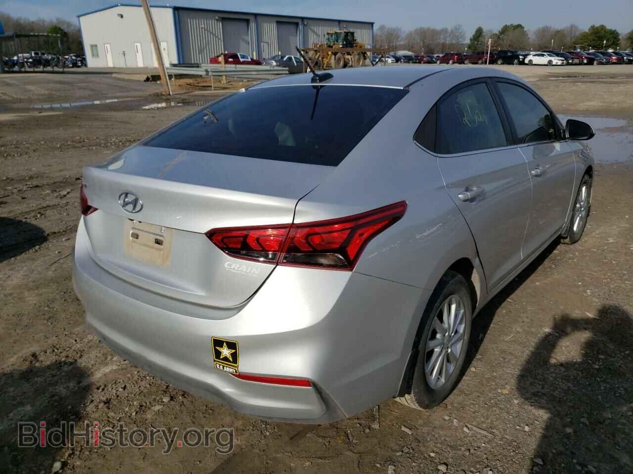 2020 HYUNDAI ACCENT - VIN: 3KPC24A66LE111455 - Фото 4
