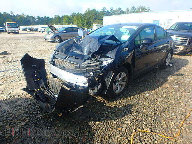 2013 HONDA CIVIC - VIN: 2HGFB2F58DH514166 - Фото 2