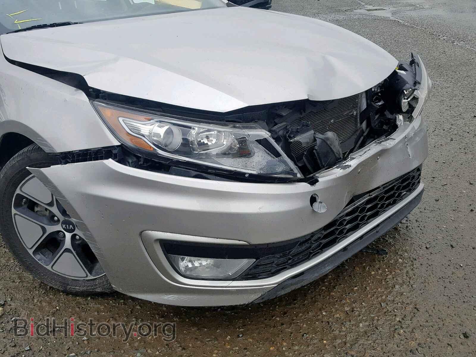 2012 KIA OPTIMA HYB - VIN: KNAGM4AD6C5022441 - Фото 9