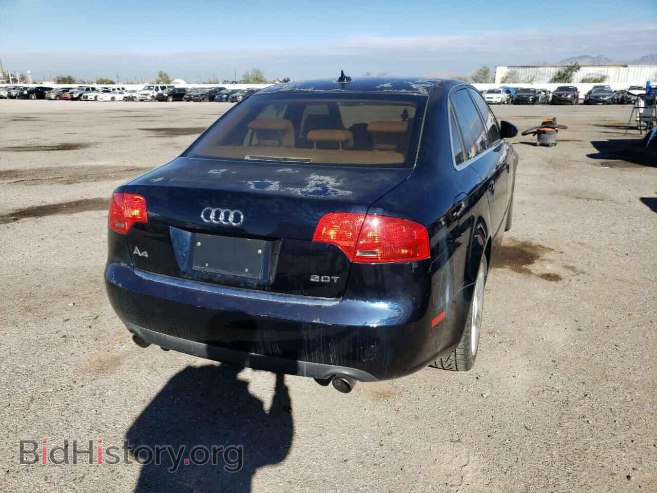 2007 AUDI A4 - VIN: WAUAF78E47A188440 - Photo 4