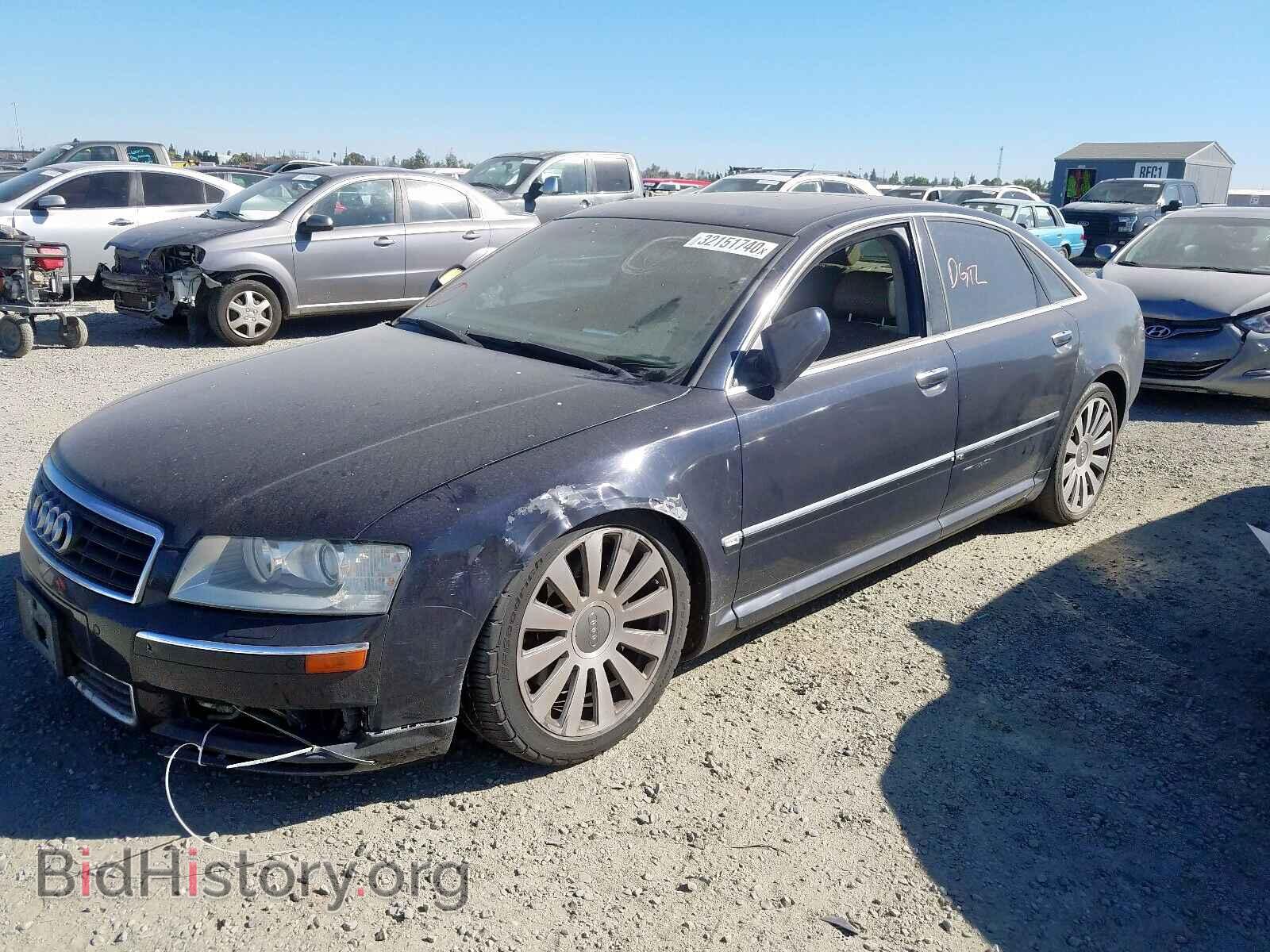 2005 AUDI A8 - VIN: WAULL44E85N003401 - Фото 2