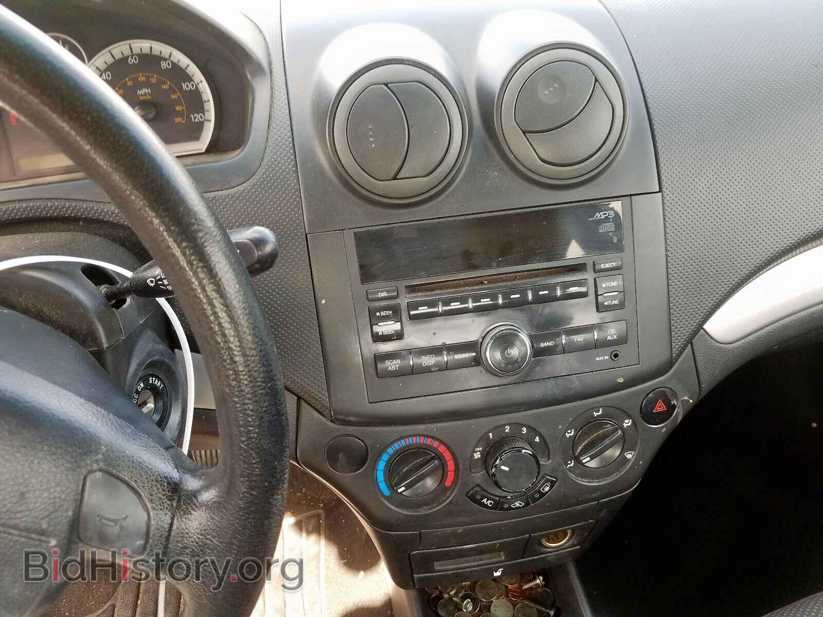 2011 CHEVROLET AVEO - VIN: KL1TD5DE3BB219442 - Фото 9
