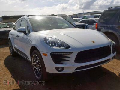 2018 Porsche MACAN, white — VIN WP1AA2A53JLB21109, Copart