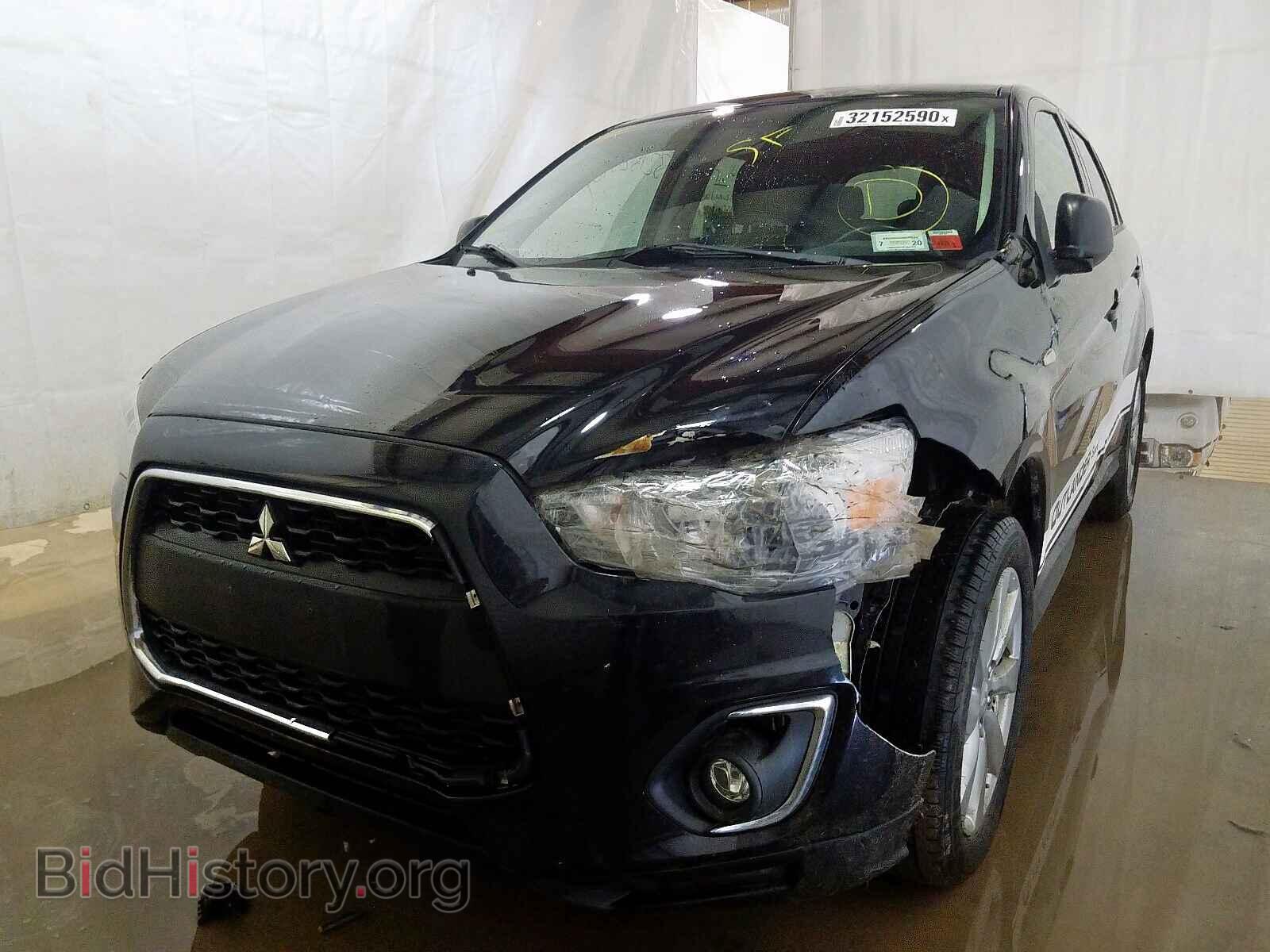 2015 MITSUBISHI OUTLANDER - VIN: 4A4AR3AW7FE055922 - Фото 2