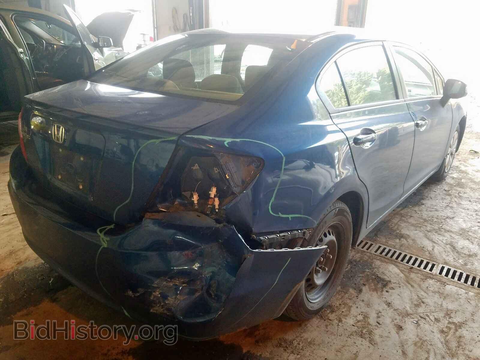 2012 HONDA CIVIC - VIN: 19XFB2F53CE362872 - Фото 4