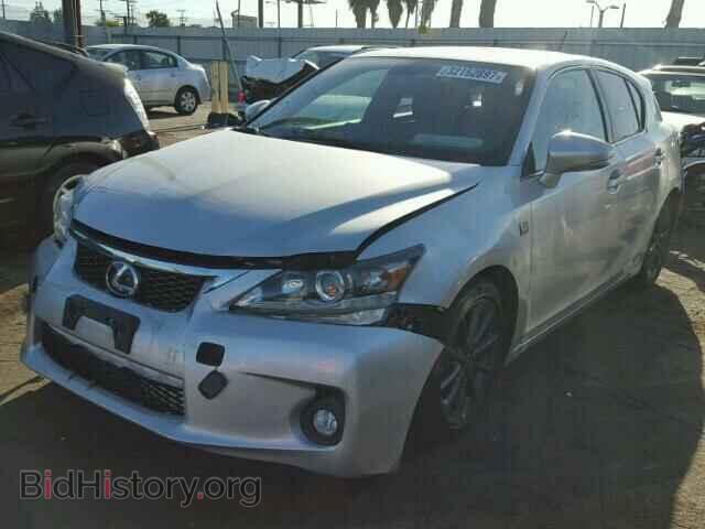 2013 LEXUS CT 200 - VIN: JTHKD5BH2D2128617 - Фото 2