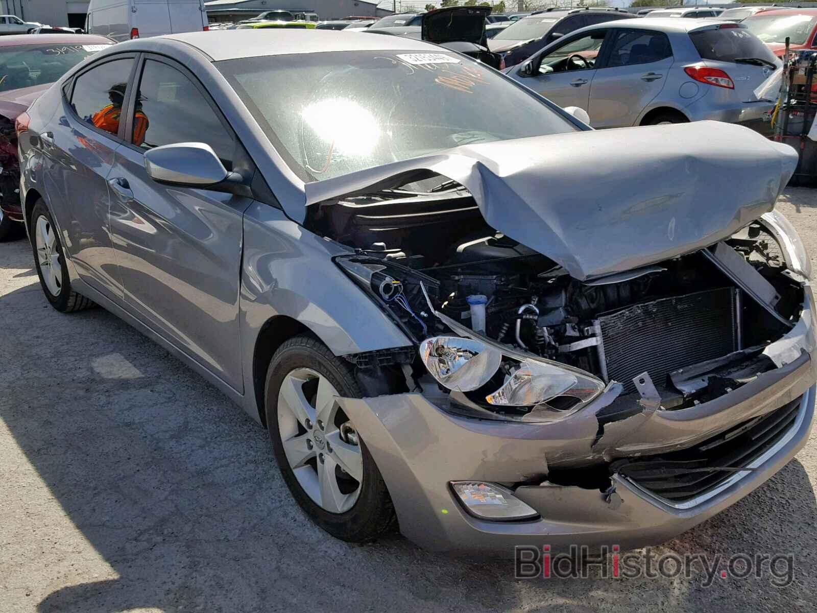 Photo KMHDH4AEXDU598121 - HYUNDAI ELANTRA 2013