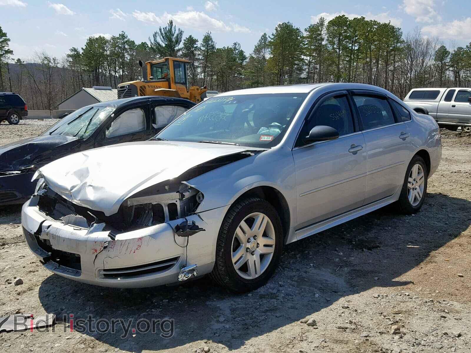 2014 CHEVROLET IMPALA - VIN: 2G1WB5E35E1128520 - Фото 2