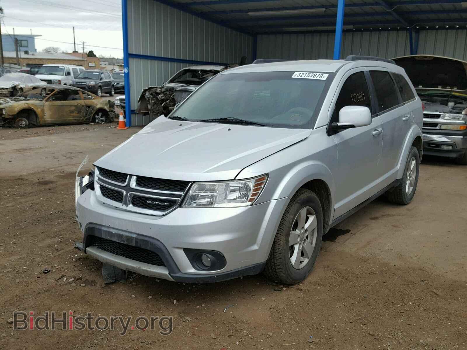 2012 DODGE JOURNEY - VIN: 3C4PDCBGXCT245829 - Фото 2