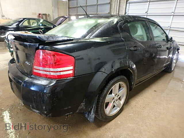 2008 DODGE AVENGER - VIN: 1B3LD76M58N691109 - Фото 4