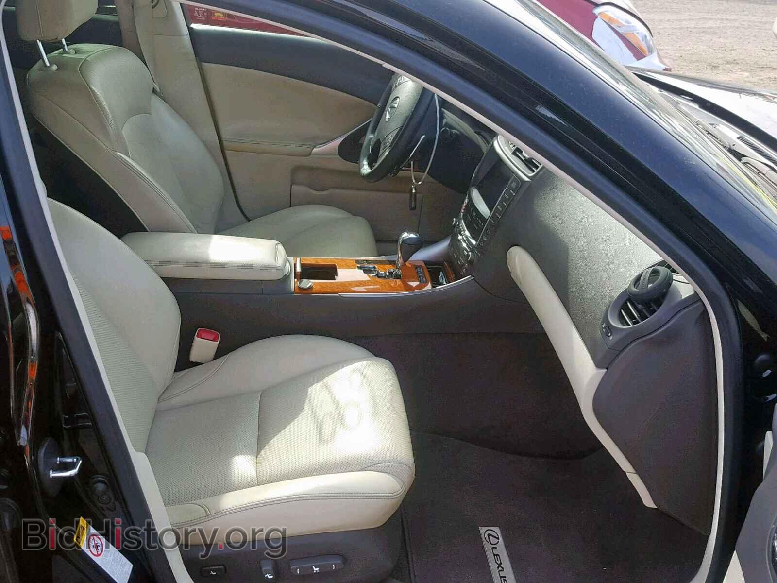 2009 LEXUS IS - VIN: JTHBE262595022878 - Фото 5