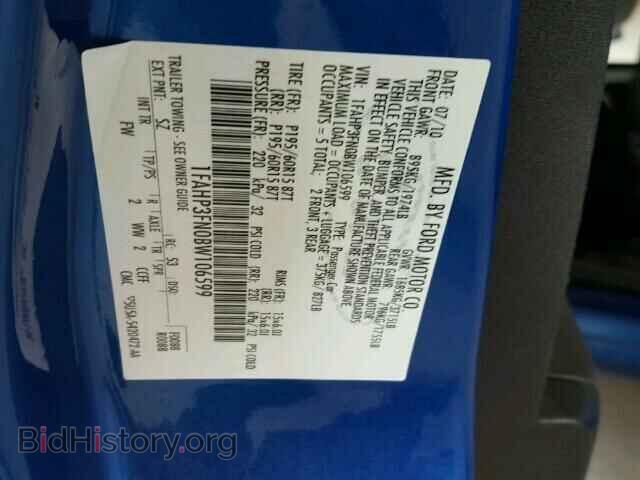 2011 FORD FOCUS - VIN: 1FAHP3FN0BW106599 - Фото 10
