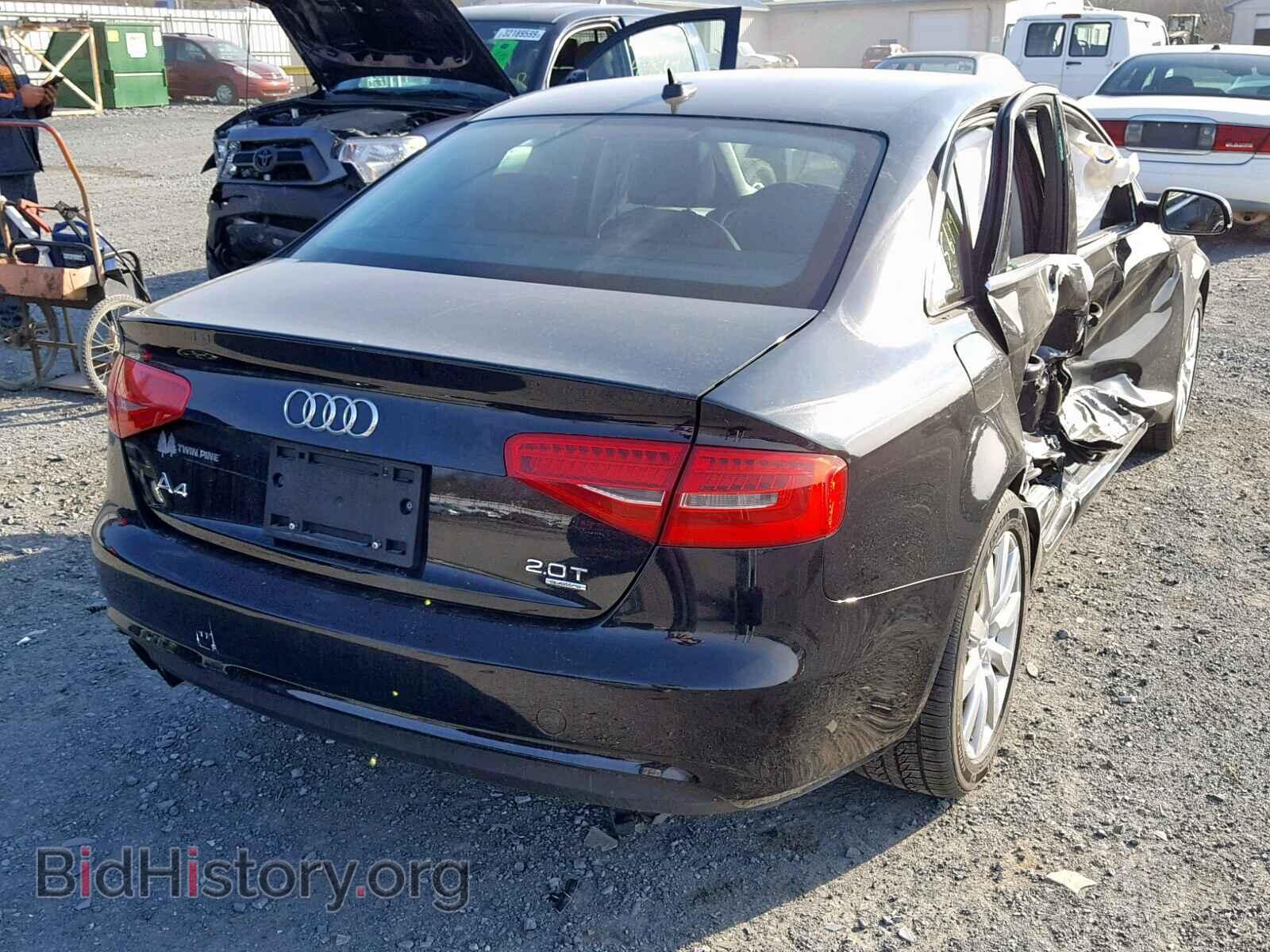 2013 AUDI A4 - VIN: WAUBFAFL7DN006852 - Фото 4