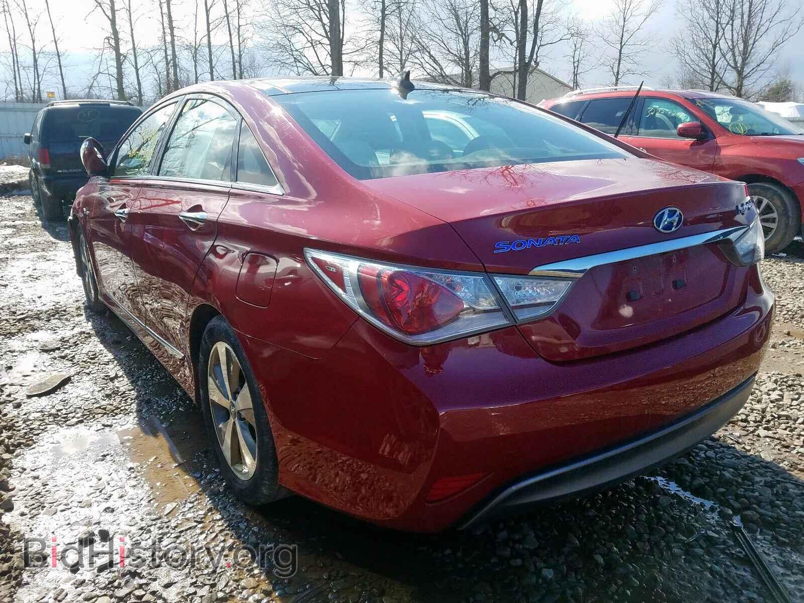 2012 HYUNDAI SONATA - VIN: KMHEC4A45CA045306 - Photo 3