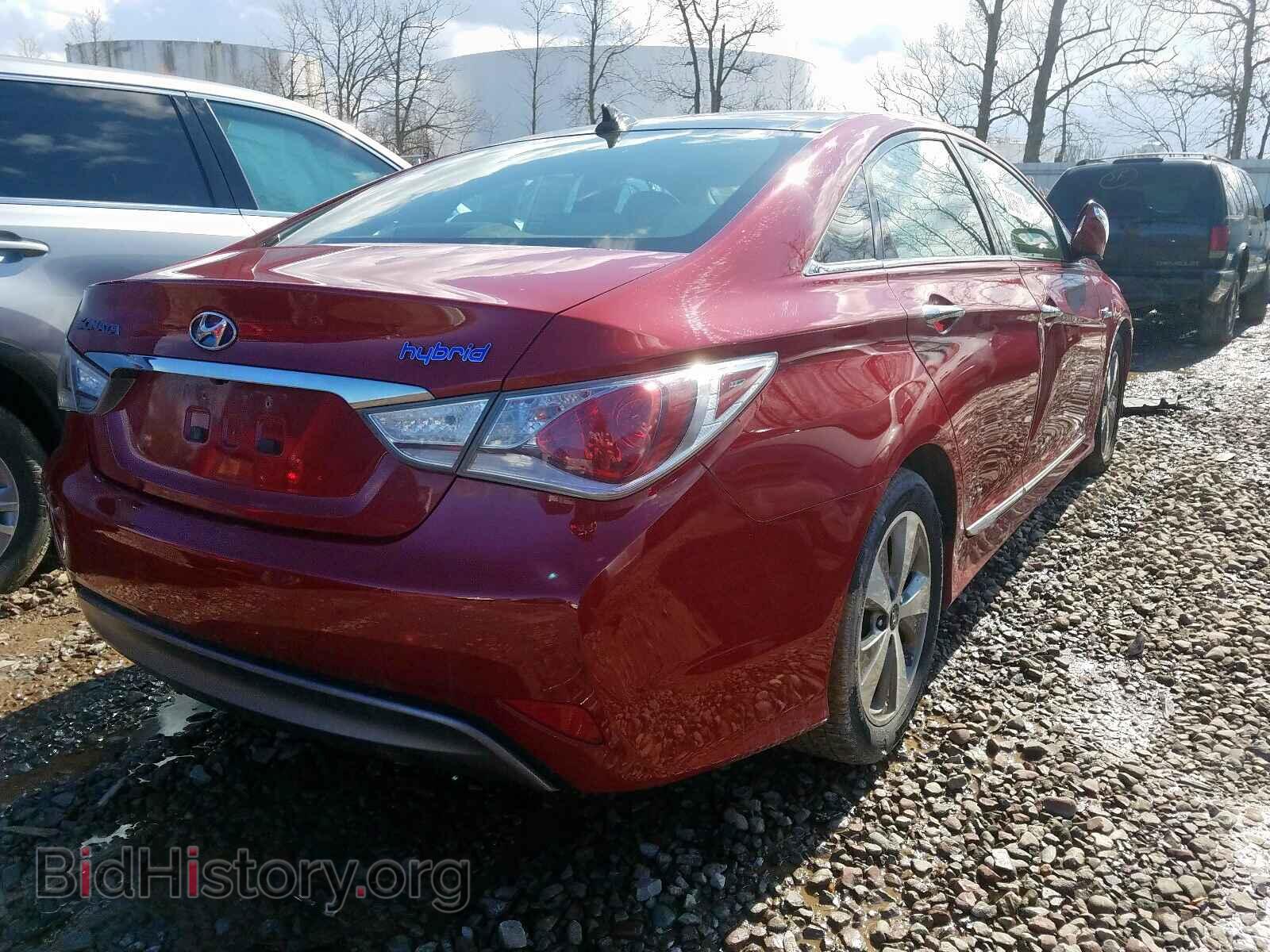 2012 HYUNDAI SONATA - VIN: KMHEC4A45CA045306 - Photo 4