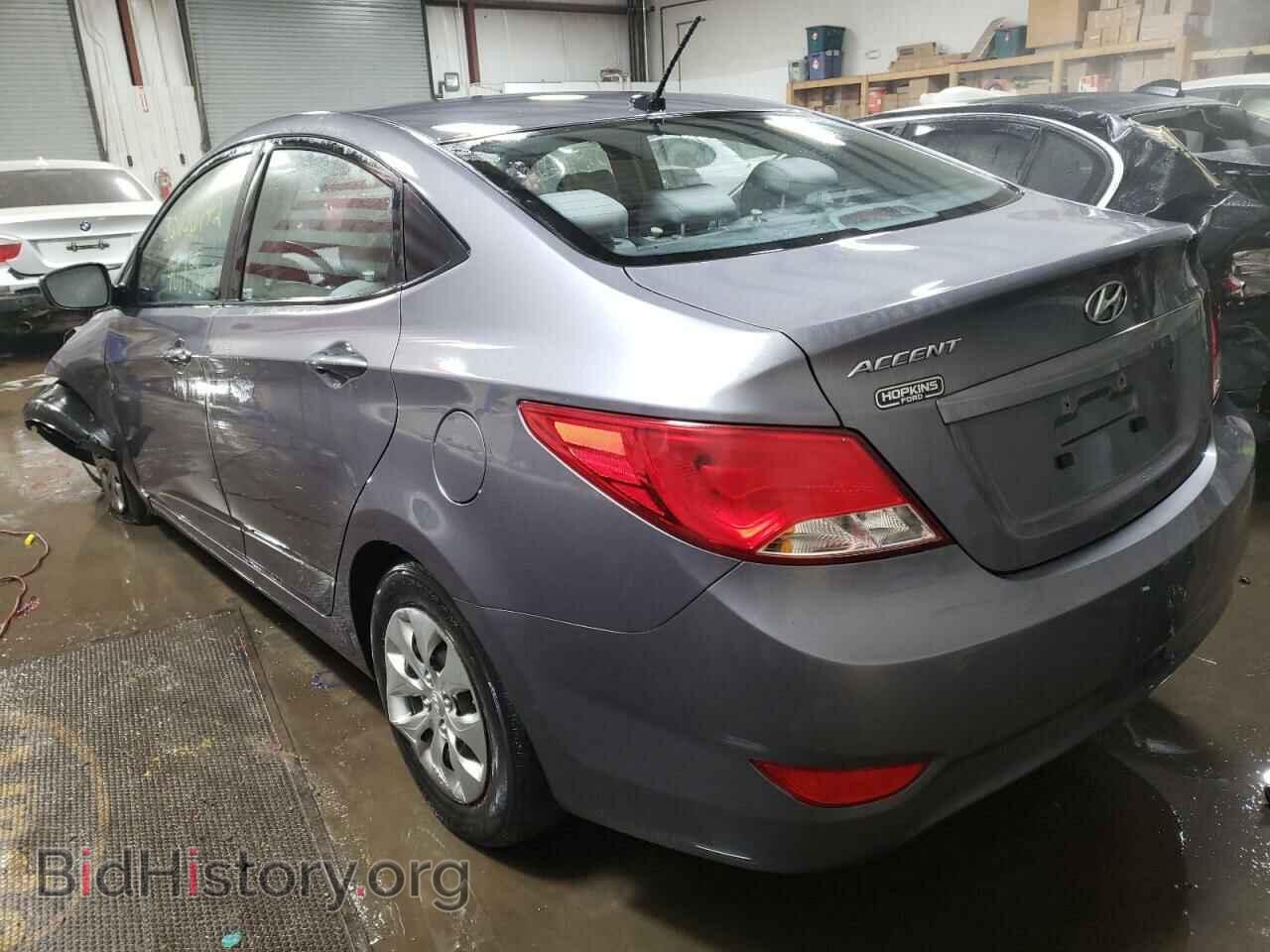 2016 HYUNDAI ACCENT - VIN: KMHCT4AE0GU982438 - Фото 3