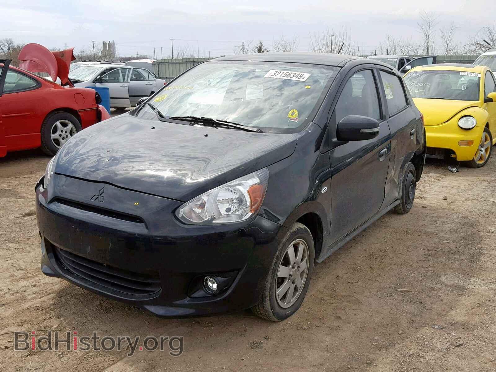 2015 MITSUBISHI MIRAGE - VIN: ML32A4HJ7FH005204 - Фото 2