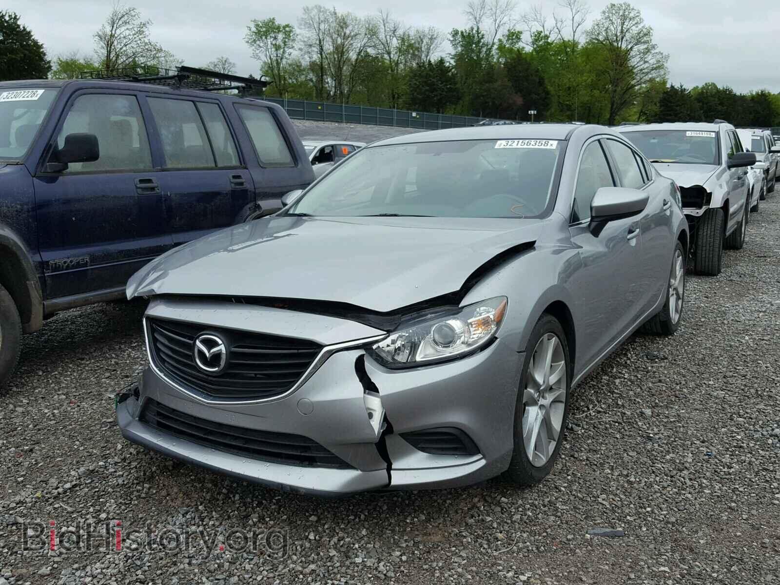 2014 MAZDA 6 - VIN: JM1GJ1V5XE1106205 - Фото 2