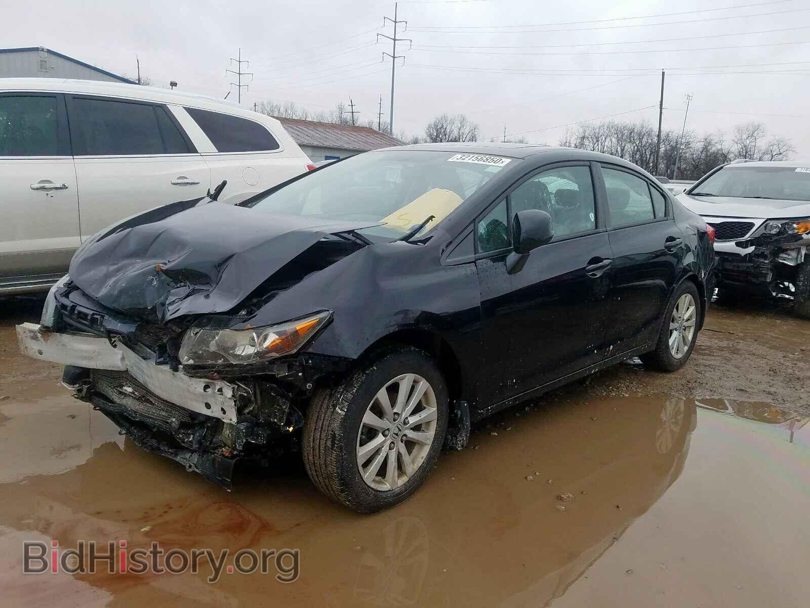 2012 HONDA CIVIC - VIN: 2HGFB2F82CH321617 - Фото 2