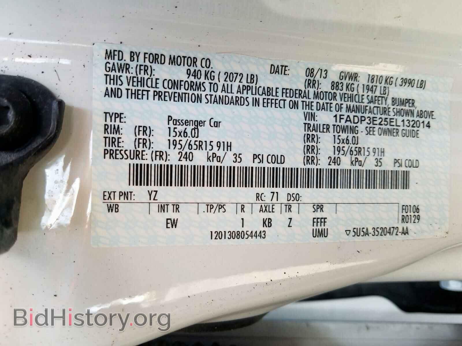 2014 FORD FOCUS - VIN: 1FADP3E25EL132014 - Photo 10