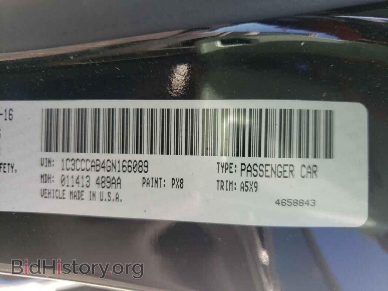 2016 CHRYSLER 200 - VIN: 1C3CCCAB4GN166089 - Фото 10