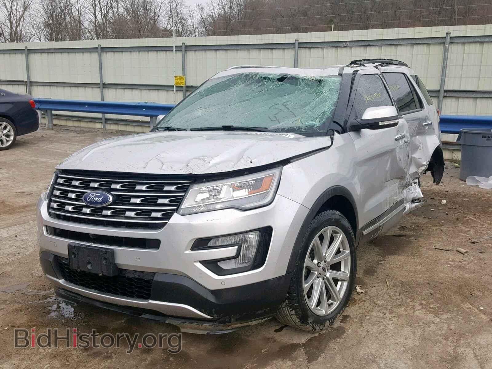 2017 FORD EXPLORER L - VIN: 1FM5K8F89HGC33899 - Фото 2
