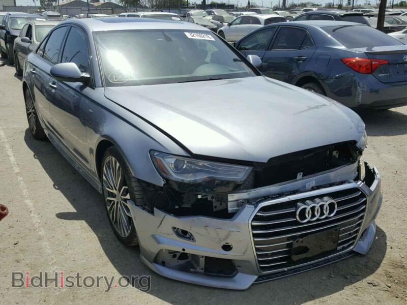 2016 Audi A6 A6 Premium (VIN WAUCFAFC6GN191937) — photo 1 of 10, Copart, damage: front end