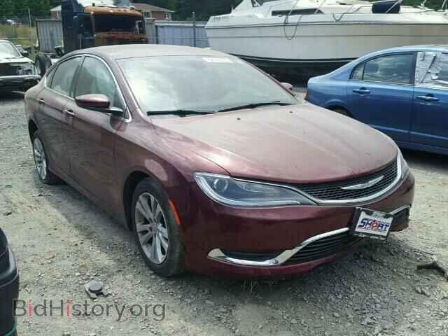 Фотография 1C3CCCAB0FN683128 - CHRYSLER 200 2015