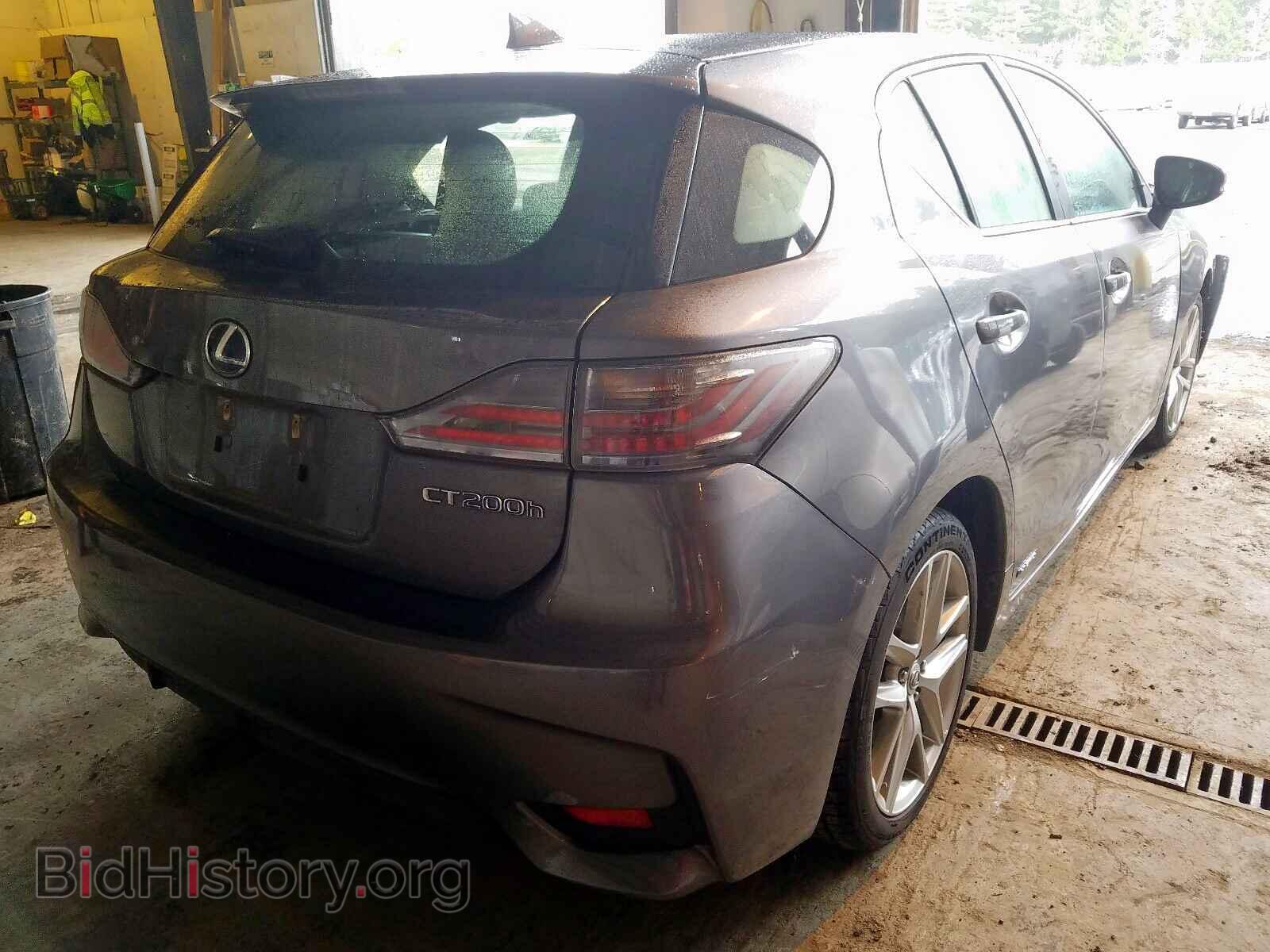 2015 LEXUS CT 200 - VIN: JTHKD5BH5F2230500 - Фото 4
