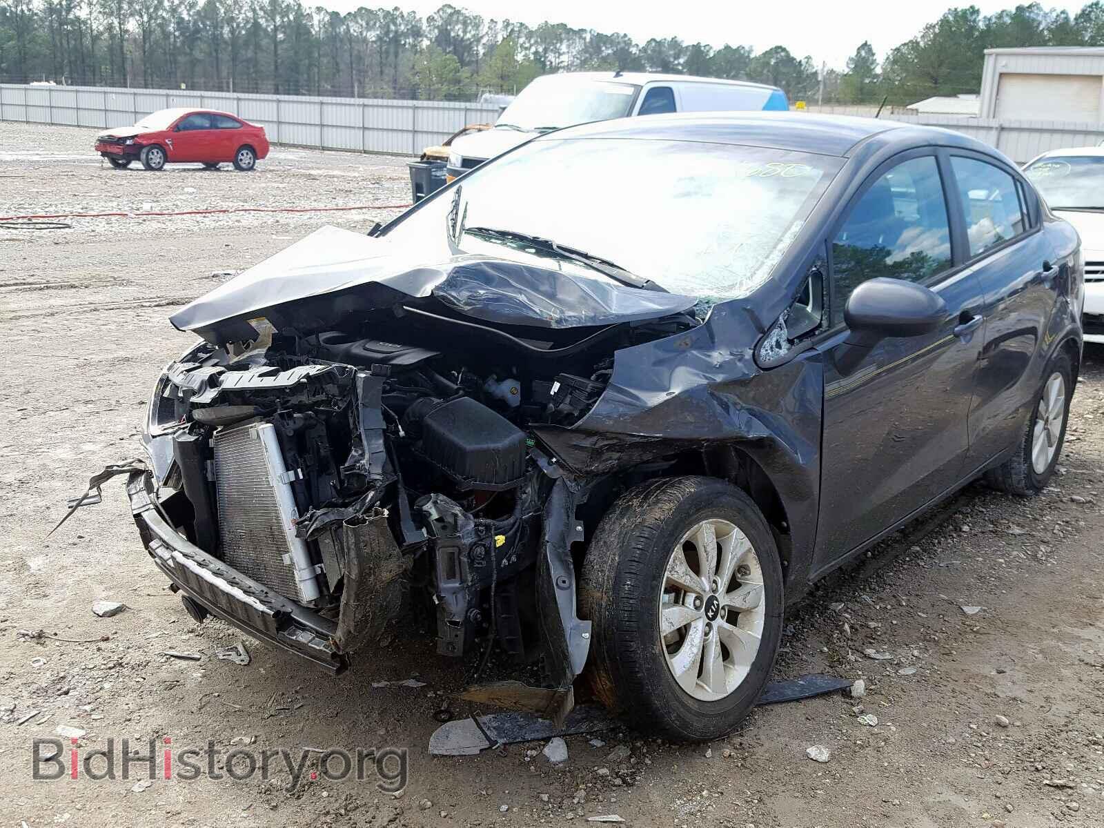 2016 KIA RIO - VIN: KNADN4A38G6665896 - Фото 2