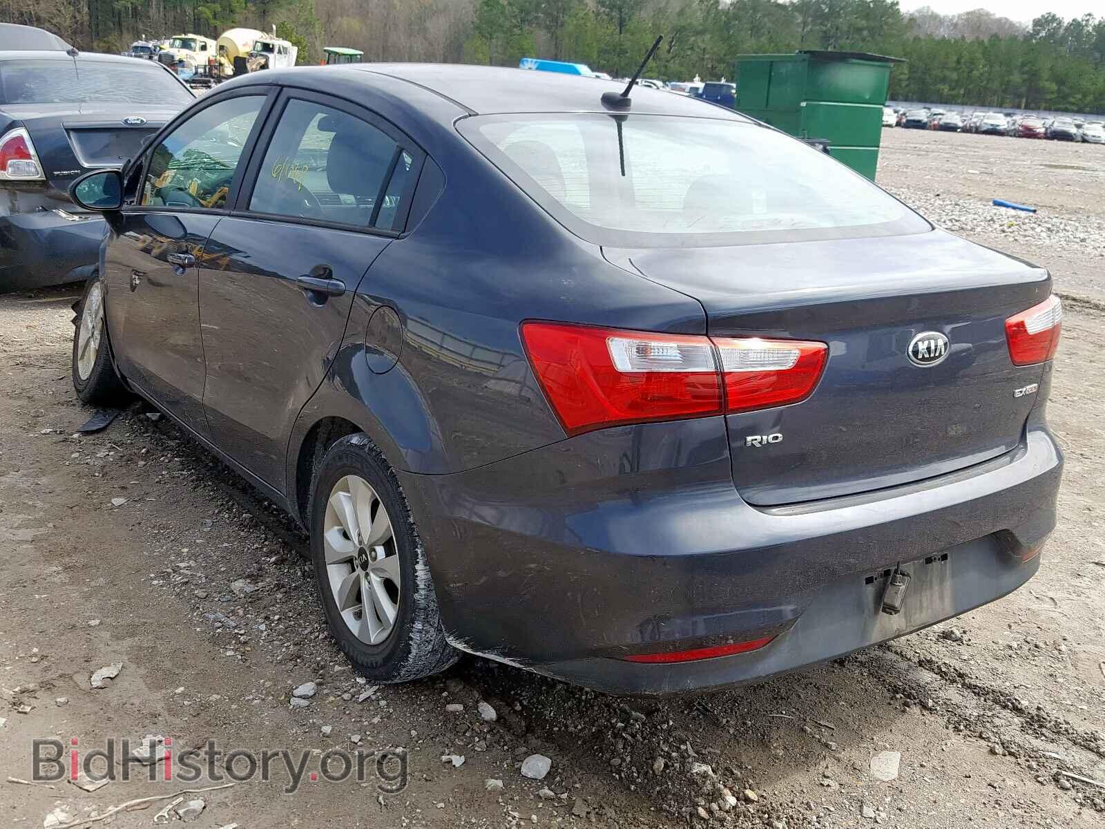 2016 KIA RIO - VIN: KNADN4A38G6665896 - Фото 3