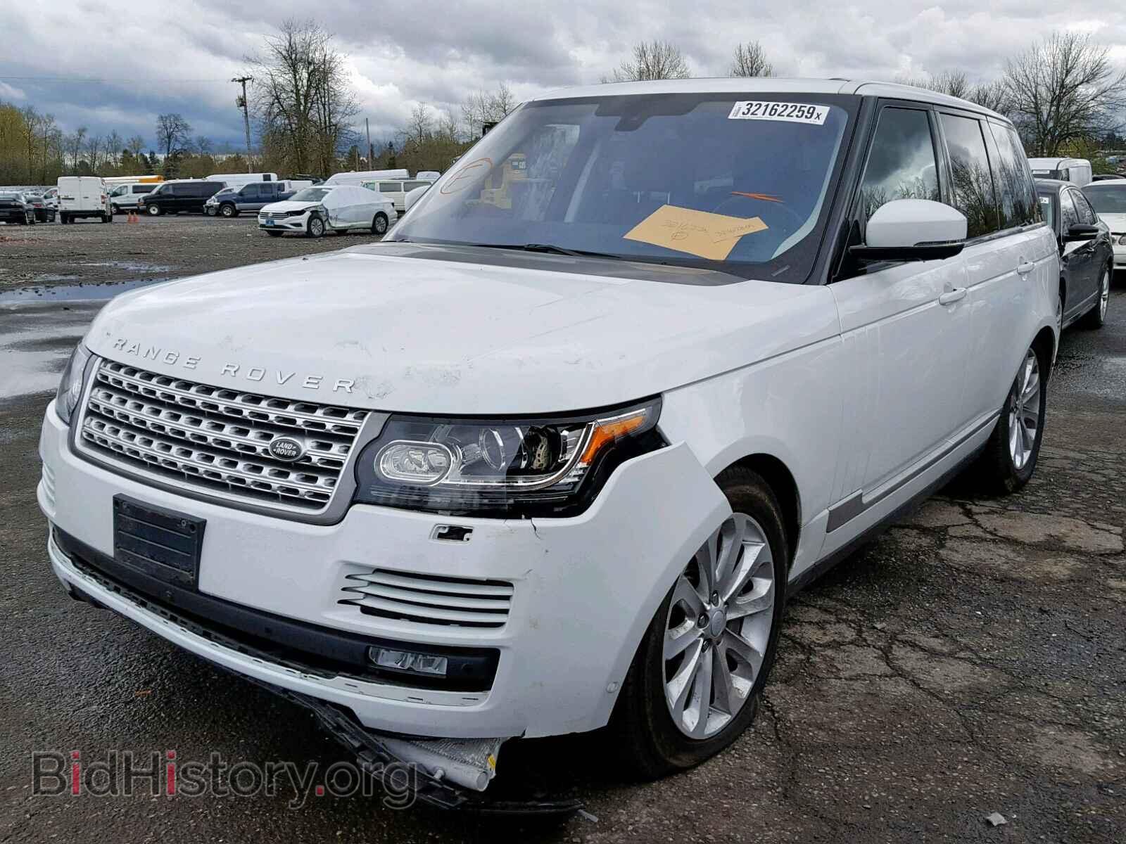 2016 LAND ROVER RANGE ROVE - VIN: SALGS2PF5GA308387 - Фото 2