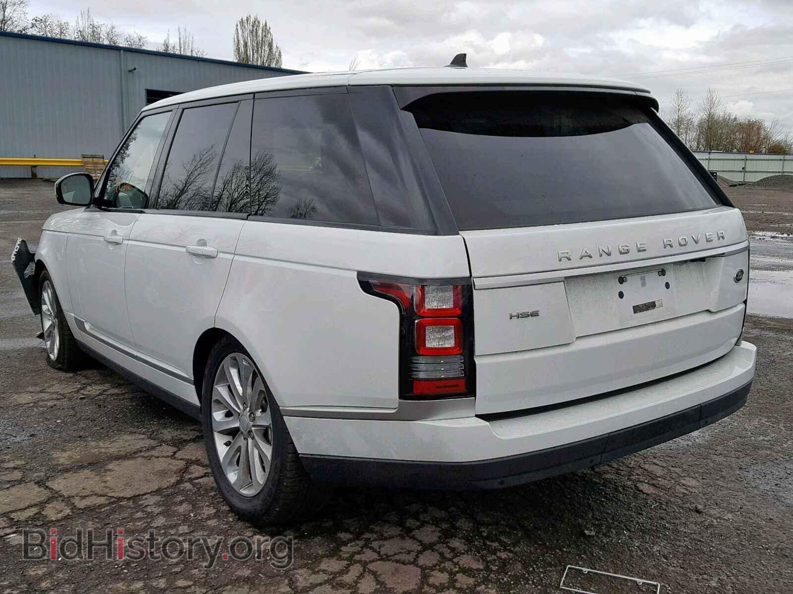 2016 LAND ROVER RANGE ROVE - VIN: SALGS2PF5GA308387 - Фото 3