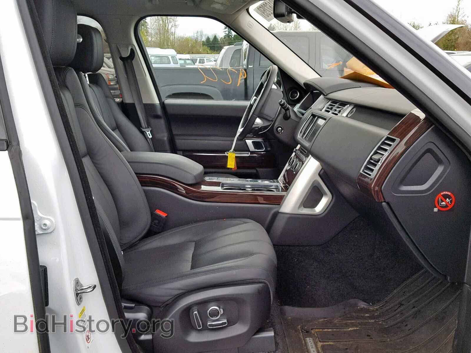 2016 LAND ROVER RANGE ROVE - VIN: SALGS2PF5GA308387 - Фото 5