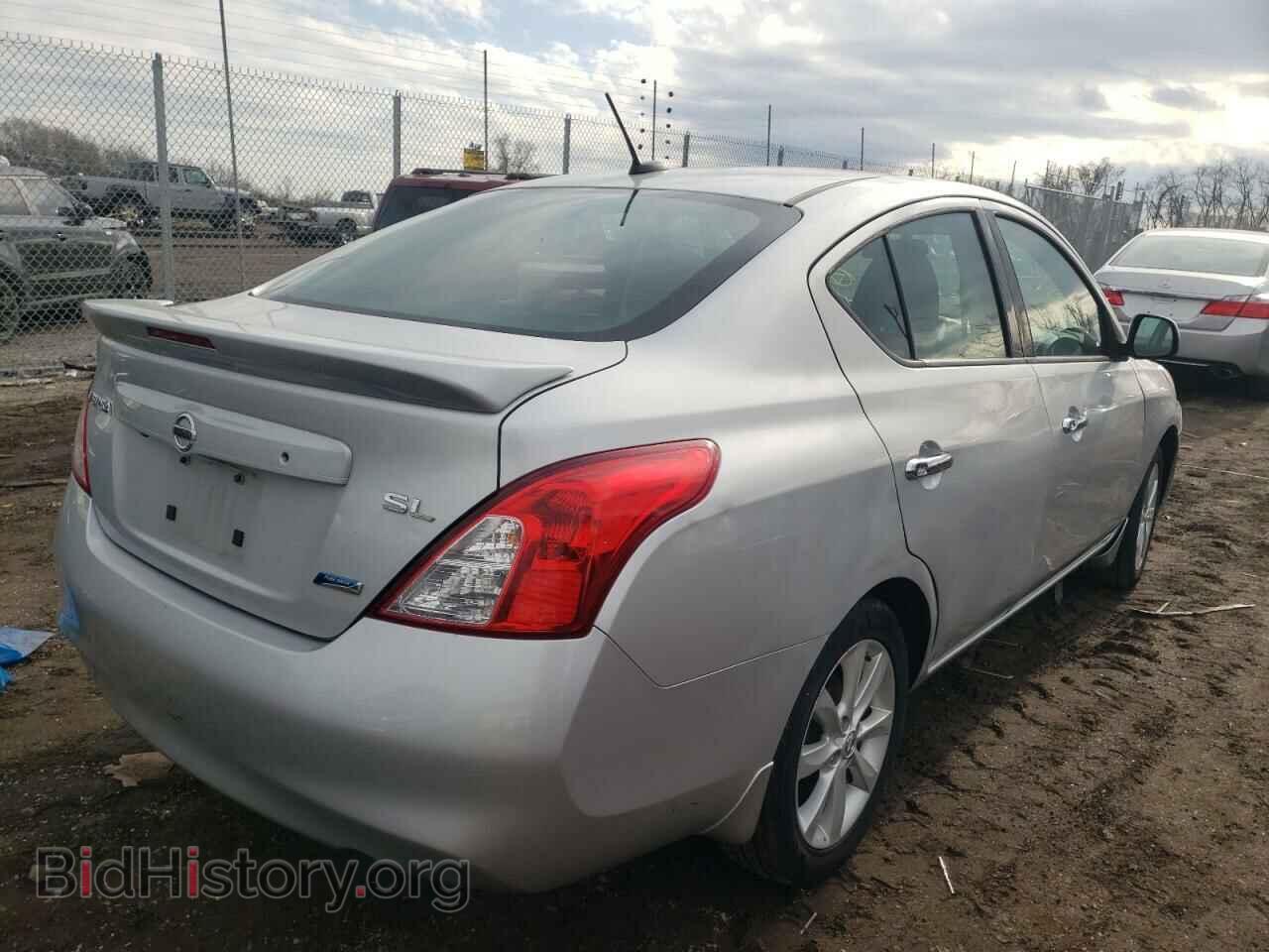 2014 NISSAN VERSA - VIN: 3N1CN7AP7EL848733 - Фото 4