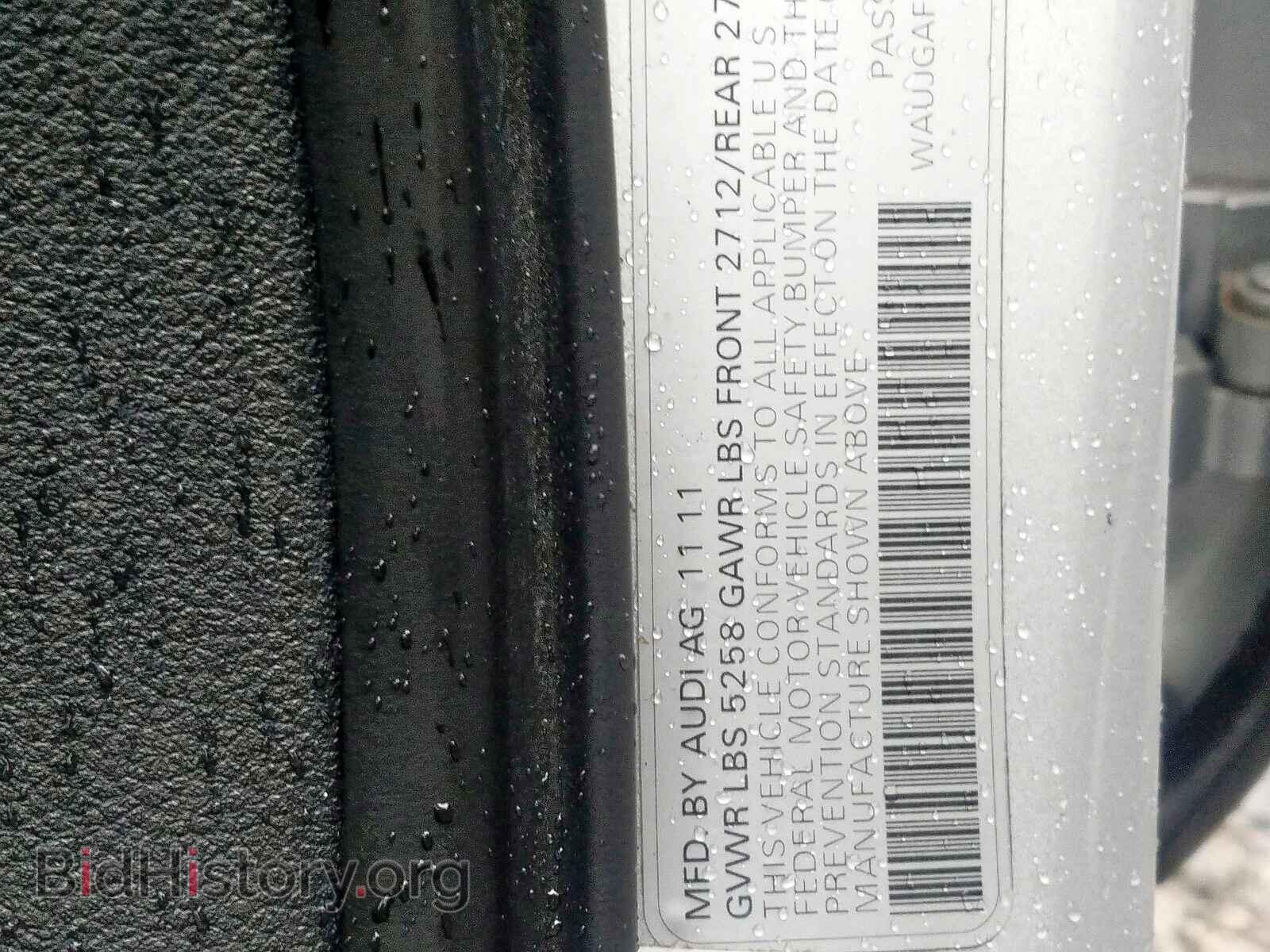 2012 AUDI A6 - VIN: WAUJGAFC4CN081192 - Фото 10